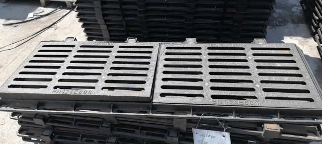 洋浦经济开发区球墨铸铁连体双篦展示