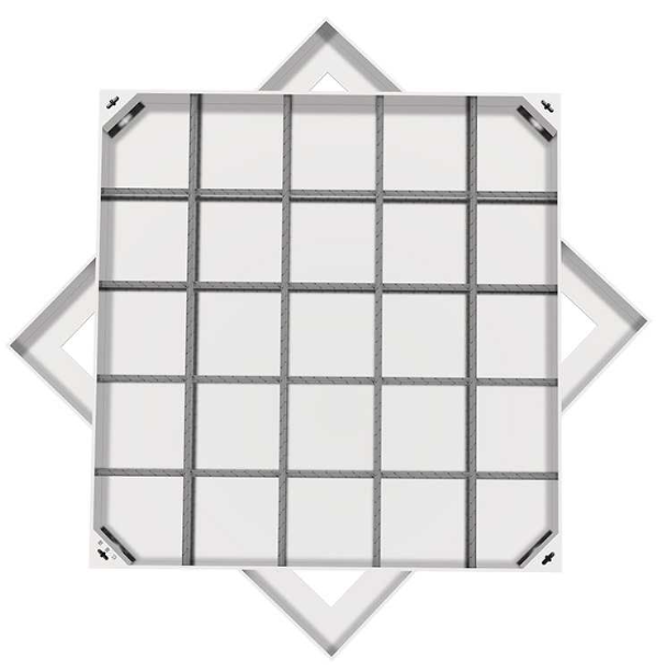 洋浦经济开发区不锈钢方井展示